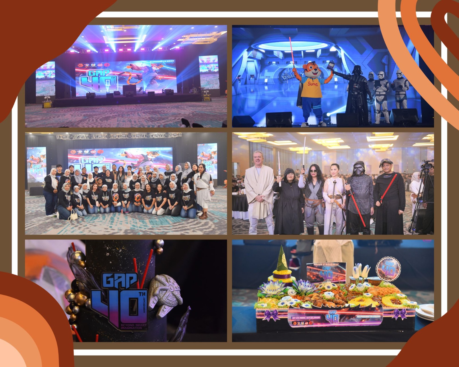 Perayaan HUT PT Gelora Akara Pratama dengan tema "Beyond Smart Imagination:".